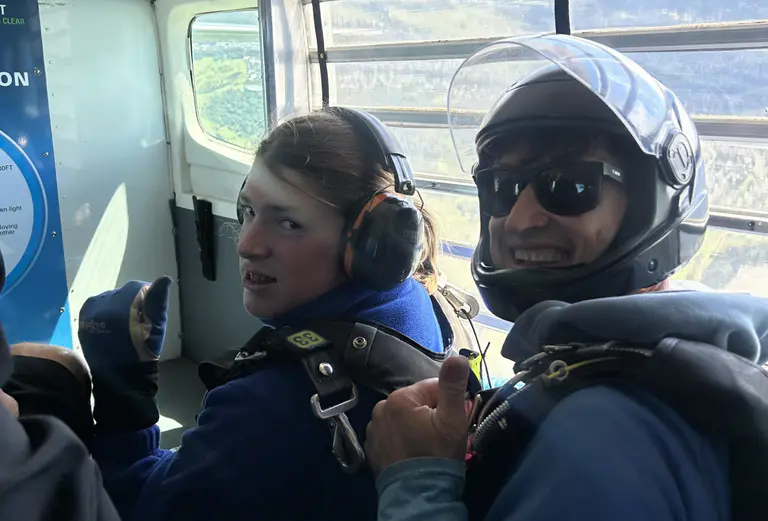 The sky’s no limit for Hannah after birthday leap of faith