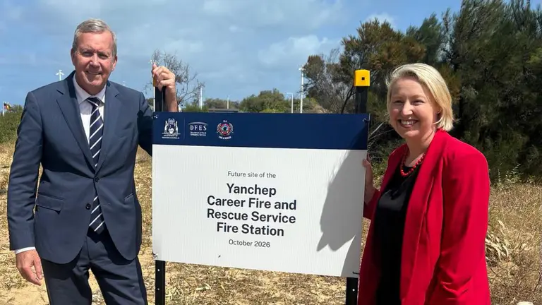 Construction begins on fire station for Yanchep