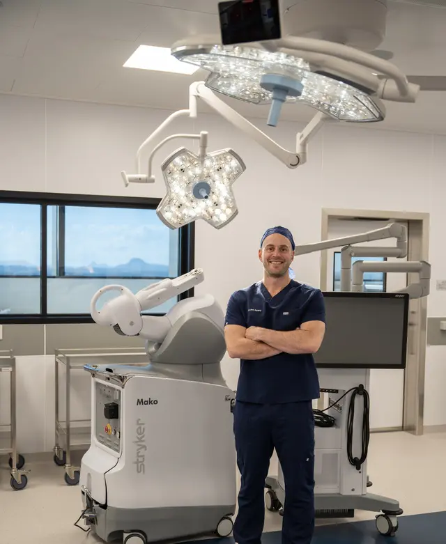 Robotic shoulder surgery