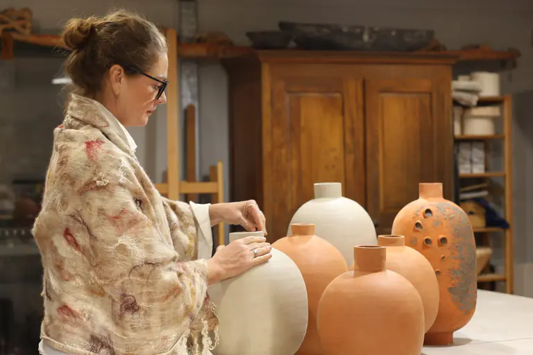 Open day at Yarramalong ceramics studio