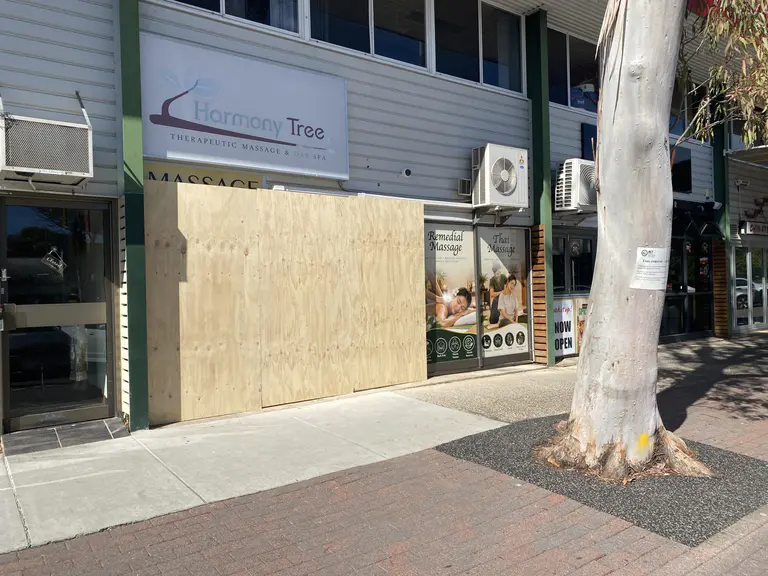Opportunistic burglar targets Cooleman Court day spa destroyed in car crash