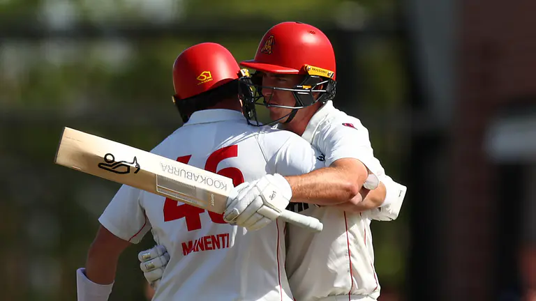 Maiden tons for McFadyen, Manenti as SA pile pain on Vics