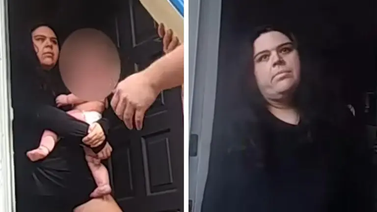 Justine May：母亲在警方执法记录仪拍到的福利巡查中被控与两名幼女死亡有关
