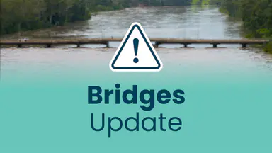 Granville Bridge to remain open as flood forecast eases