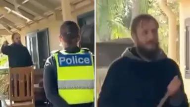 Victorian man who allegedly mowed down Helen Haines had been arrested in 2022 after hostile police standoff