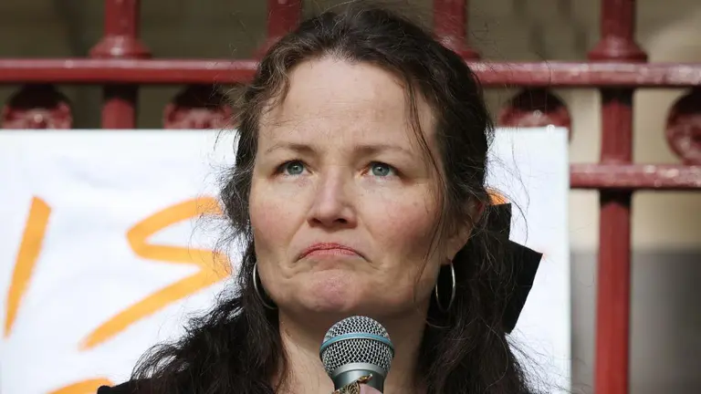 Isla Bell: Supporters hold rally outside court after two-year anniversary of missing teenager’s death