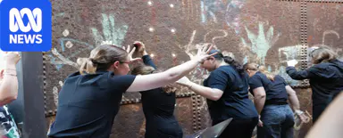 Echoes from disused water tower become music for 'magical' performance
