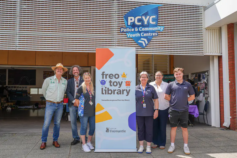 Freo Toy Library와 Fremantle PCYC 50주년 기념 행사