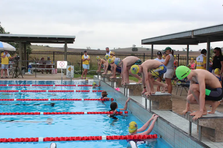 Local kids get a sporting chance to make a splash