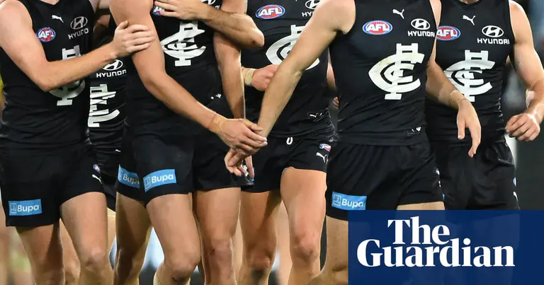 Two Carlton players treated in hospital after off-season night out