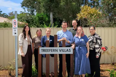 New homes open doors for older Logan tenants