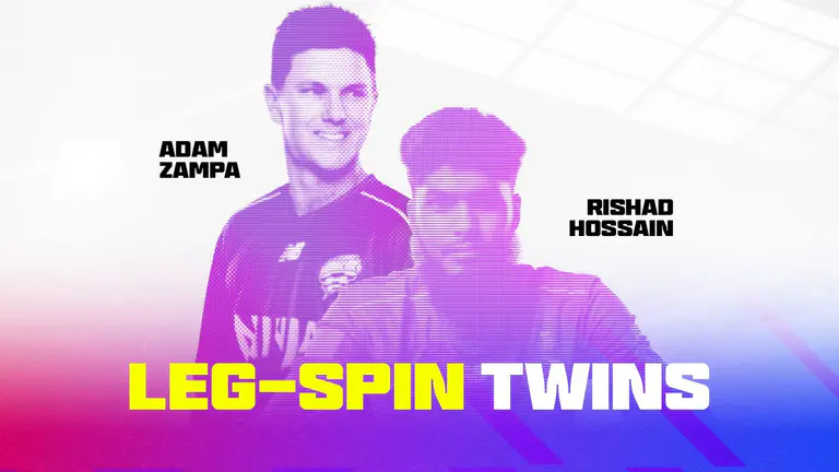 Leg-spin twins: Rishad returns to join Zampa at Hurricanes