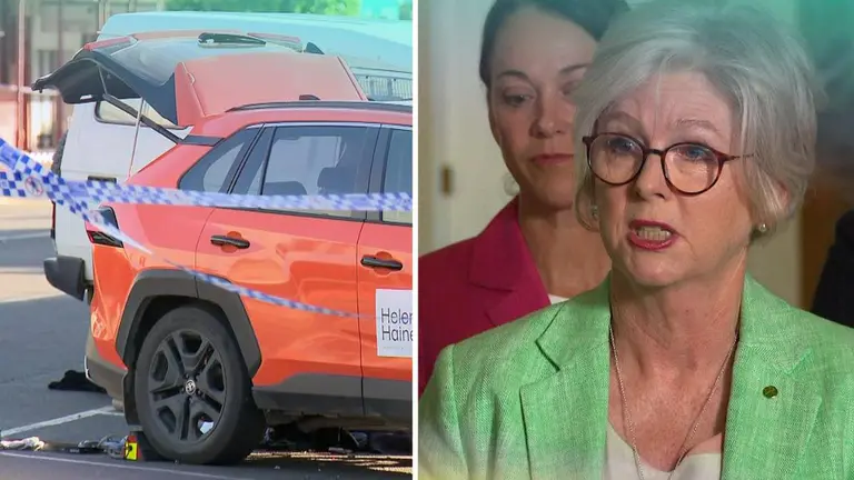 Brendan Nugent charged over alleged ramming attack on Helen Haines as federal MP fights for life in hospital