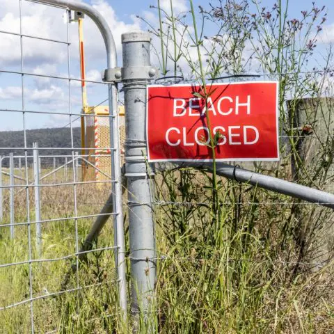 It’ll be 35 degrees on Monday. Penrith Beach will remain closed.