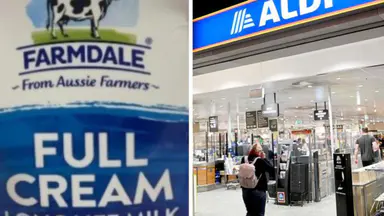 알디에서 판매된 Farmdale 전지방 장기보존 우유 회수 조치