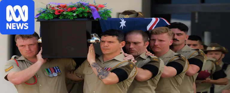 Funeral held for Corporal Brendan Hannam killed in military exercise