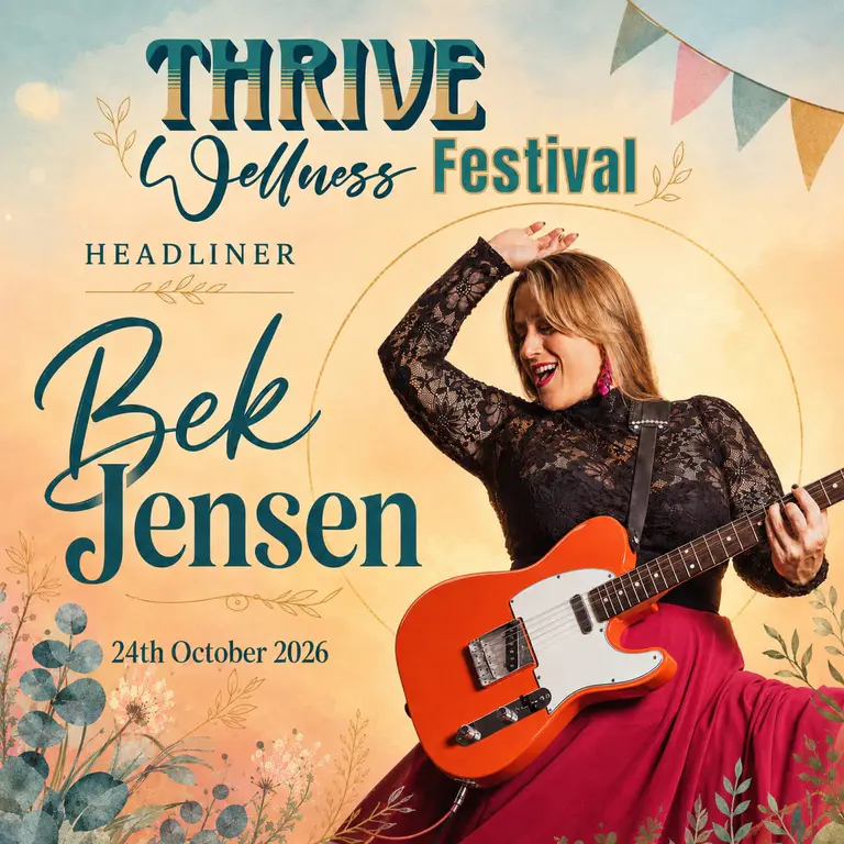 쓰라이브 페스티벌 (Thrive Wellness Festival) 헤드라이너 - 벡 옌센 (Bek Jensen)