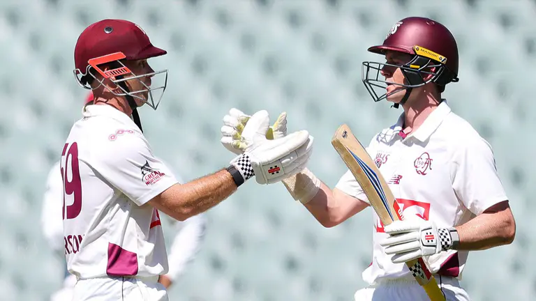 Queensland end SA's unbeaten streak in nervy run chase