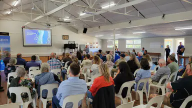 Water Corporation to stage community meeting and drop-in sessions to explain the proposed Nanarup desal plant