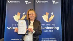 Greek Australian Georgia Sahinis recognised at Victorian Volunteering Awards