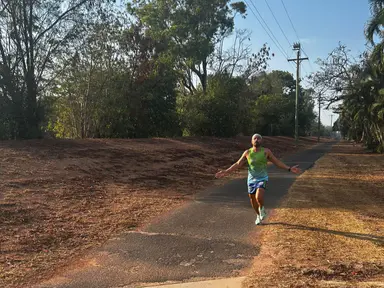 Chrisden Russ在Weipa parkrun（韦帕公园跑）重返赛场夺冠