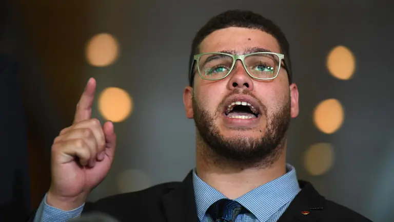 Greens Senator Jordon Steele-John won’t attend parliament amid an investigation into misconduct allegations