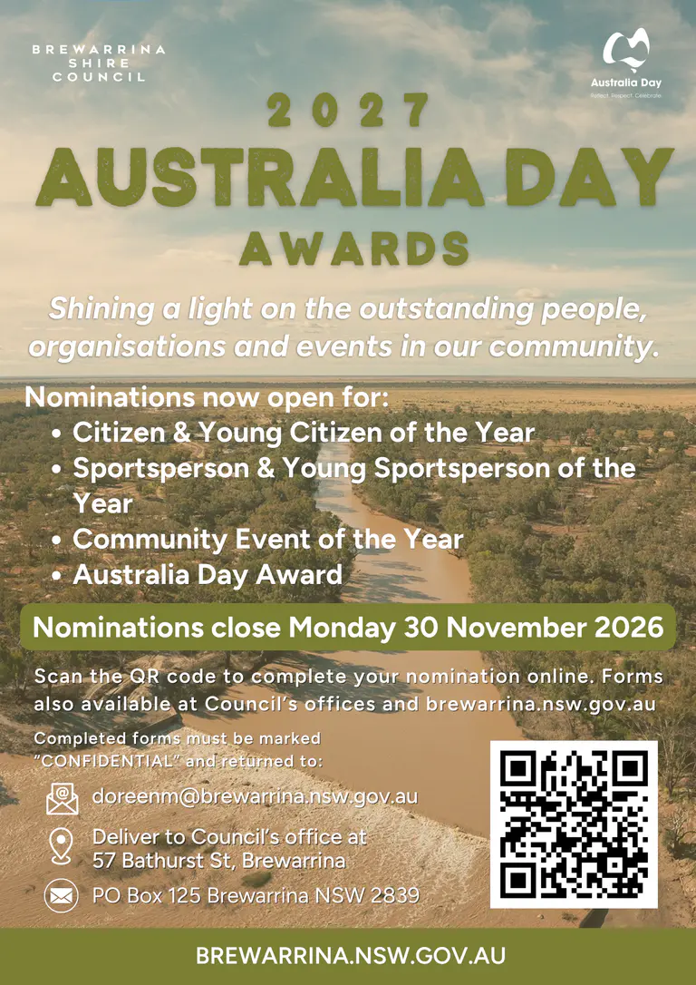 Shining a Light on Local Achievement: 2027 Australia Day Award Nominations Open Now