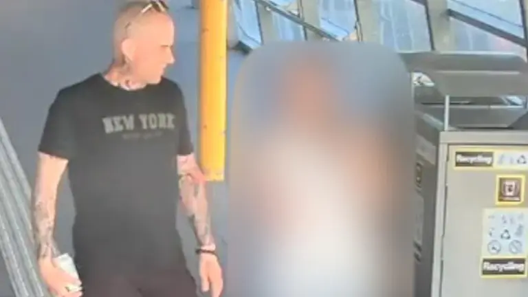 Police release CCTV images of man they believe can assist with inquiries into alleged train station incident