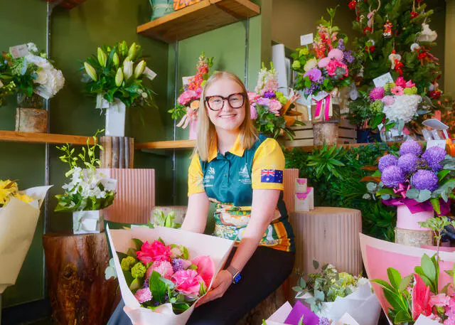 Charlotte gets her flowers