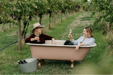 How two sisters in law launched a wine brand with no winery, vineyard or capital
