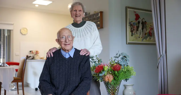 Still in tune after 75 years: Jean and Harry’s enduring love