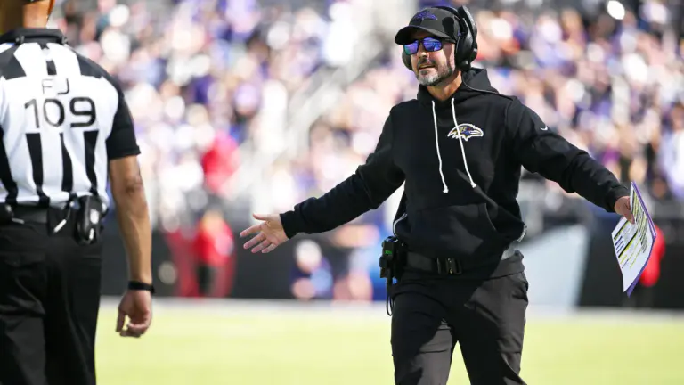 Ravens' baffling decision to go for it on fourth down backfires in loss to Bengals