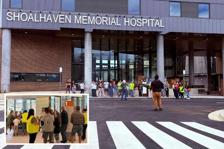 Shoalhaven community gets first look inside major hospital upgrade