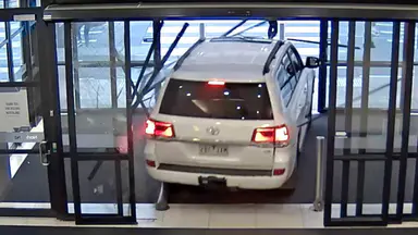Shocking CCTV of car racing through Northland Shopping Centre as Giriwa May jailed for rampage