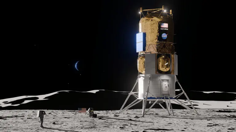 NASA, Partners Accelerate Lander Development for 2028 Moon Missions