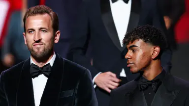 Harry Kane vs. Lamine Yamal stats: Full breakdown of Ballon d'Or nominees goals, assists and titles