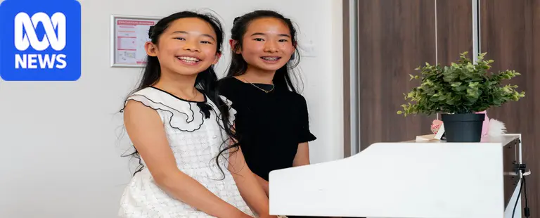 Two sisters and one piano working wonders at dementia village