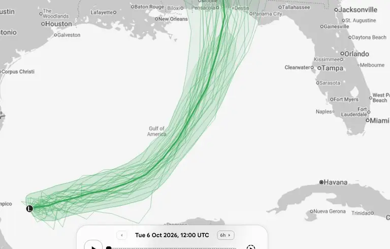 It looks like the Atlantic storm season may finally produce a hurricane