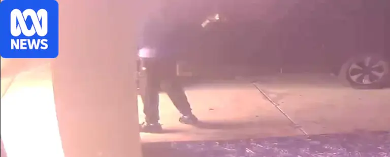 CCTV captures moment flames engulf family home in suspected arson
