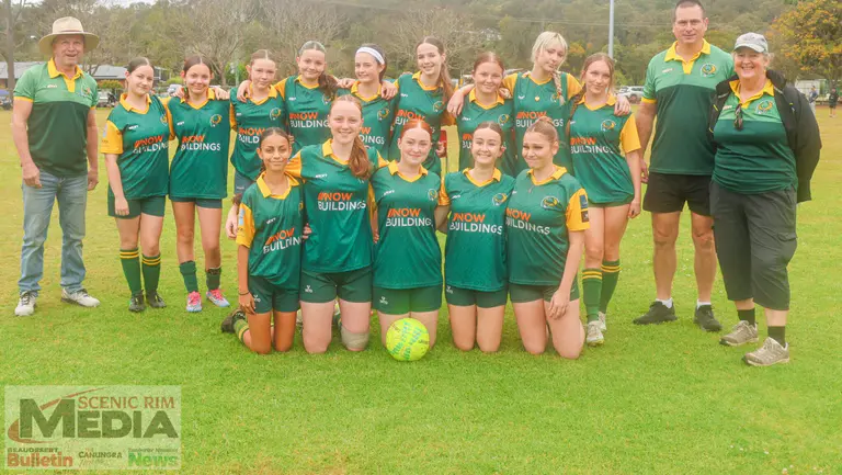 More than soccer: the Canungra girls never say die