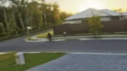 ‘Absolutely terrifying’ moment two children almost hit by speeding cars in Hervey Bay