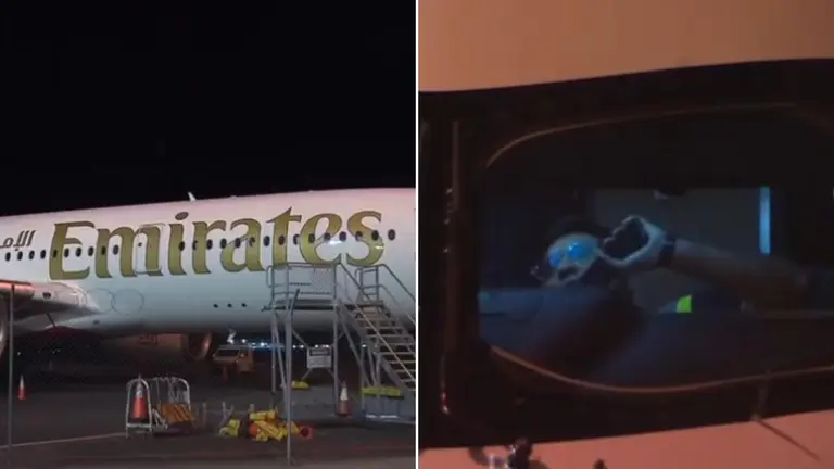 飞往迪拜的阿联酋航空班机在澳洲内陆上空发动机故障后返回阿德莱德