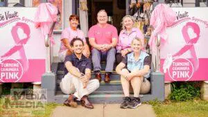 Locals support locals as Canungra turns pink