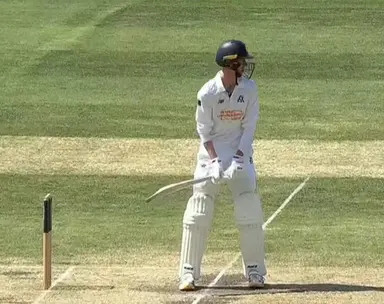 One final twist as Hoekstra comes in to bat with Victoria needing 19