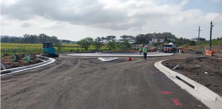 Threatened bats gone, West Dapto Road works due to finish by Christmas