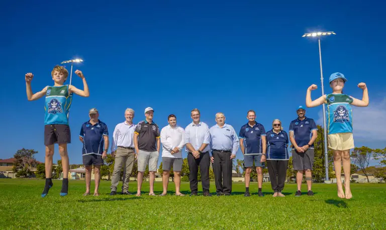 41 new floodlights for Stan Payne Oval in $400,000 upgrade