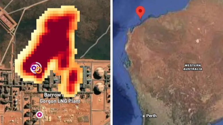 UN warns Chevron over repeat methane plumes detected at WA gas facility