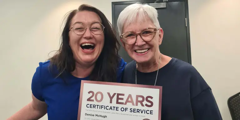 Tamworth Labor honours its long-timers