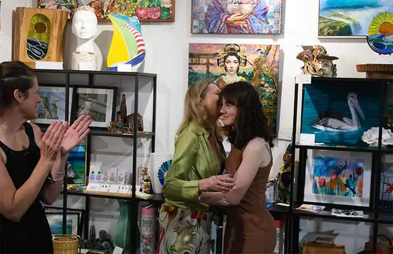 Art for Amber exhibition raises funds for mental health research