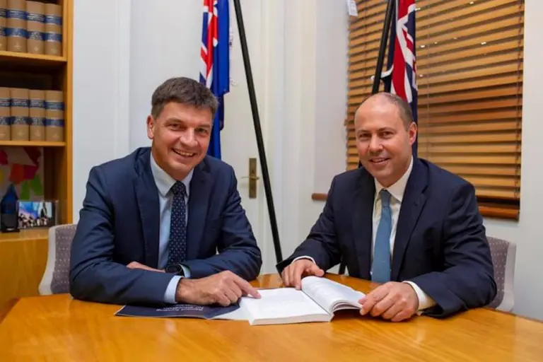 Look out, Angus! The former treasurer is coming after your job